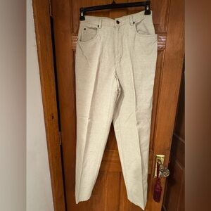 Women’s Linen Cream Pants
